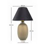 OPVIQ Stona lampa BK024 - slika 3
