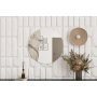 HANAH HOME Okruglo ogledalo mermer Oula - slika 1