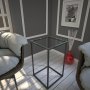 HANAH HOME Side Table Pure Glass (801CMY2868) - slika 5