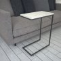 HANAH HOME Side Table Callen White Marble - slika 3
