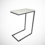 HANAH HOME Side Table Callen White Marble - slika 5