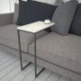 HANAH HOME Side Table Callen White Marble - slika 1