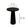 HANAH HOME Side Table Lilyum 52 Black - slika 4