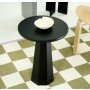 HANAH HOME Side Table Lilyum 47 Black - slika 2