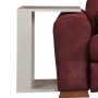 HANAH HOME Side Table Single Shiny White - slika 2