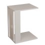 HANAH HOME Side Table Single Shiny White - slika 4