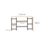 HANAH HOME Decorative Jardiniere Hector black - slika 4