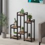 HANAH HOME Decorative Jardiniere Rosa black - slika 1