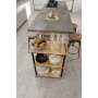 HANAH HOME Dinner Trollei Dinner Trolley hrast boja - slika 2