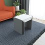 HANAH HOME Nesting Table Nora Anthracite White - slika 1