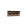 HANAH HOME Coat Hanger zidna vešalica Rolker White - slika 3