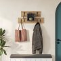 HANAH HOME Coat Hanger zidna vešalica Lumina Hanger Anthracite - slika 2
