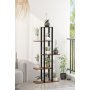 HANAH HOME Drveni štand za biljke Gardenia Flower Bed Walnut - slika 2
