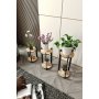 HANAH HOME Drveni štand za biljke Flower Desk Round - slika 2