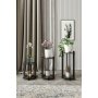 HANAH HOME Drveni štand za biljke Flower Desk Square Black - slika 2