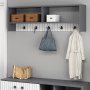 HANAH HOME Vall Hook Sarandon Anthracite White - slika 2