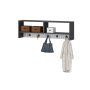 HANAH HOME Vall Hook Sarandon Anthracite White - slika 3
