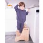 HANAH HOME Dečije stepenice Steps braon boja - slika 1