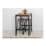 HANAH HOME Sto Mola Barok Black - slika 2