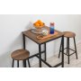 HANAH HOME Sto Mola Barok Black - slika 4