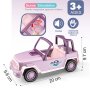PERTINI Roze džip sa zvučnim efektima - slika 2