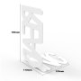 HANAH HOME Metalni držač za knjige Reading White - slika 3