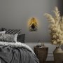 OPVIQ Vall Lamp zidna lampa crne boje Leaf 15321 - slika 3