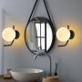 OPVIQ Vall Lamp zidna crna lampa Faruk 13727 - slika 2