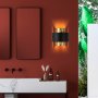OPVIQ Vall Lamp zidna zlatno - crna lampa Noctra 15351 - slika 3