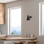 OPVIQ Vall Lamp zidna crna lampa Arco 15040 - slika 3