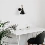 OPVIQ Vall Lamp zidna crna lampa Arco 15040 - slika 2