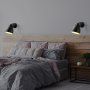 OPVIQ Vall Lamp zidna crna lampa Spotkafası 13793 - slika 5