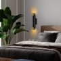 OPVIQ Vall Lamp zidna crna lampa Halo 15371 - slika 2