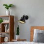 OPVIQ Vall Lamp zidna crna lampa Spoly 13803 - slika 3