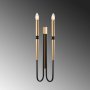 OPVIQ Vall Lamp zidna crna lampa Lumı 15151 - slika 1