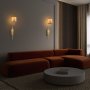 OPVIQ Vall Lamp zidna zlatno - braon lampa Lumora 15339 - slika 4