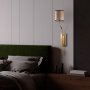 OPVIQ Vall Lamp zidna zlatno - braon lampa Lumora 15339 - slika 2