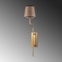 OPVIQ Vall Lamp zidna zlatno - braon lampa Lumora 15334 - slika 1