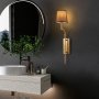OPVIQ Vall Lamp zidna zlatno - braon lampa Lumora 15332 - slika 3