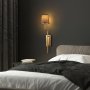 OPVIQ Vall Lamp zidna zlatno - braon lampa Lumora 15332 - slika 4