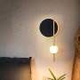 OPVIQ Vall Lamp zidna crna lampa L1119 Black - slika 1
