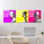 WALLXPERT (Dekorativna slika od kaljenog stakla (3 komada)UV 855 50 x 50 - slika 1