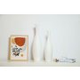 WALLXPERT Vaza set Deluxe Set White - slika 1