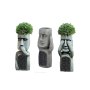 WALLXPERT Vaza set Gormedim Grei - black - slika 2