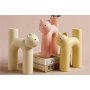WALLXPERT Vaza set Krem Žuta Pink CY0108 - slika 1