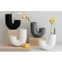 WALLXPERT Vaza set Crno Bela Grei Krem CY0090 - slika 1