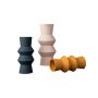 WALLXPERT Vaza set Antracit Krem Orange CY0210 - slika 2