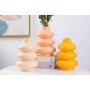 WALLXPERT Vaza set Losos Orange Krem CY0077 - slika 2