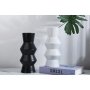 WALLXPERT Vaza set Crno Bela CY0211 - slika 1