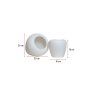 WALLXPERT Vaza Tisha Set White - slika 3